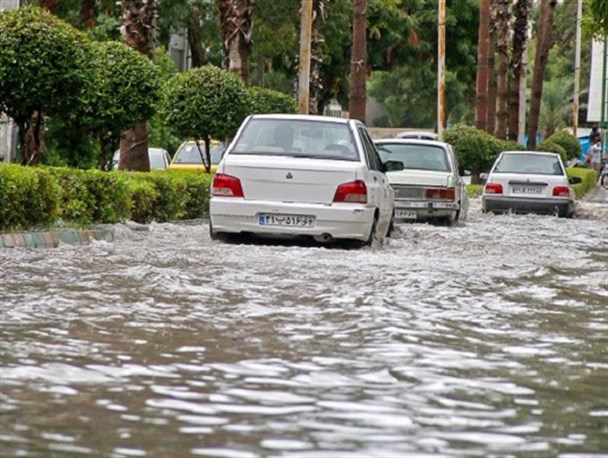 احتمال آب گرفتگی معابر در برخی نقاط فارس