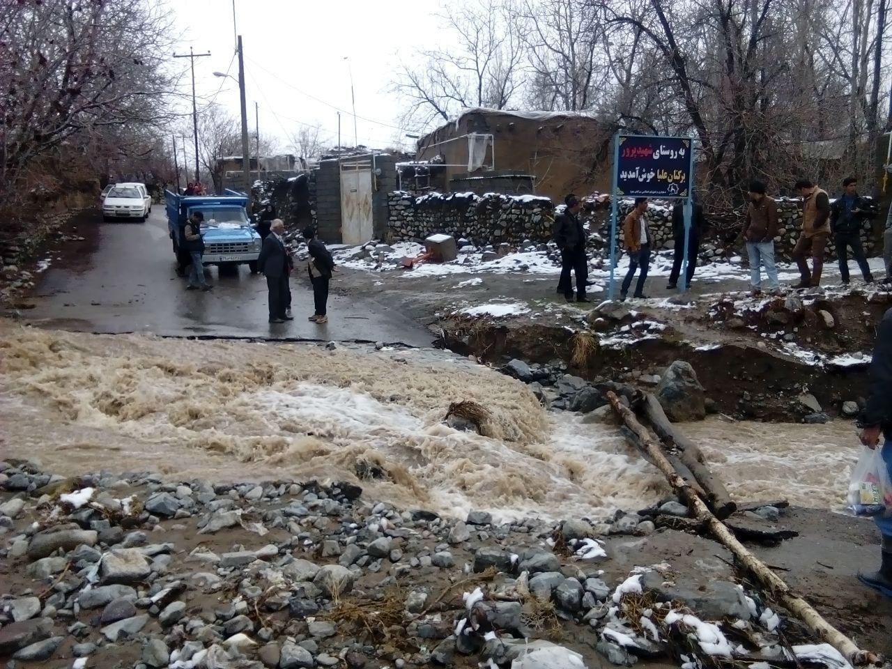 رودخانه های استان خطرآفرین تا دوهفته آینده