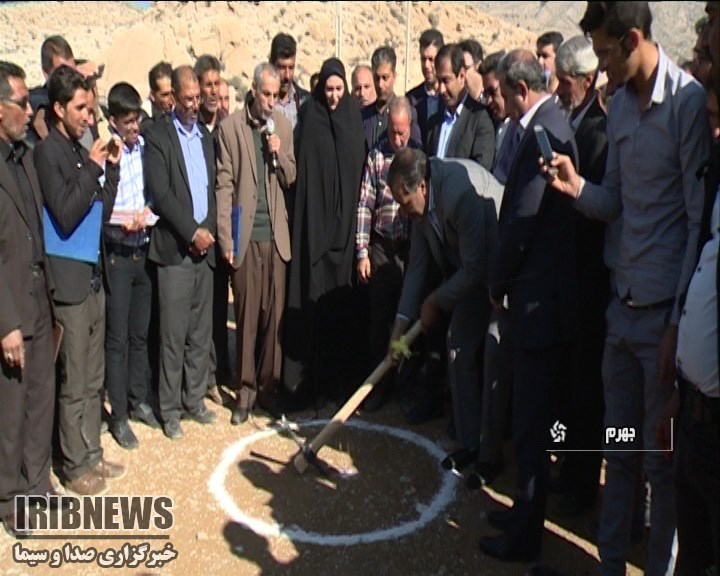 افتتاح چند طرح در بخش مرکزی شهرستان جهرم