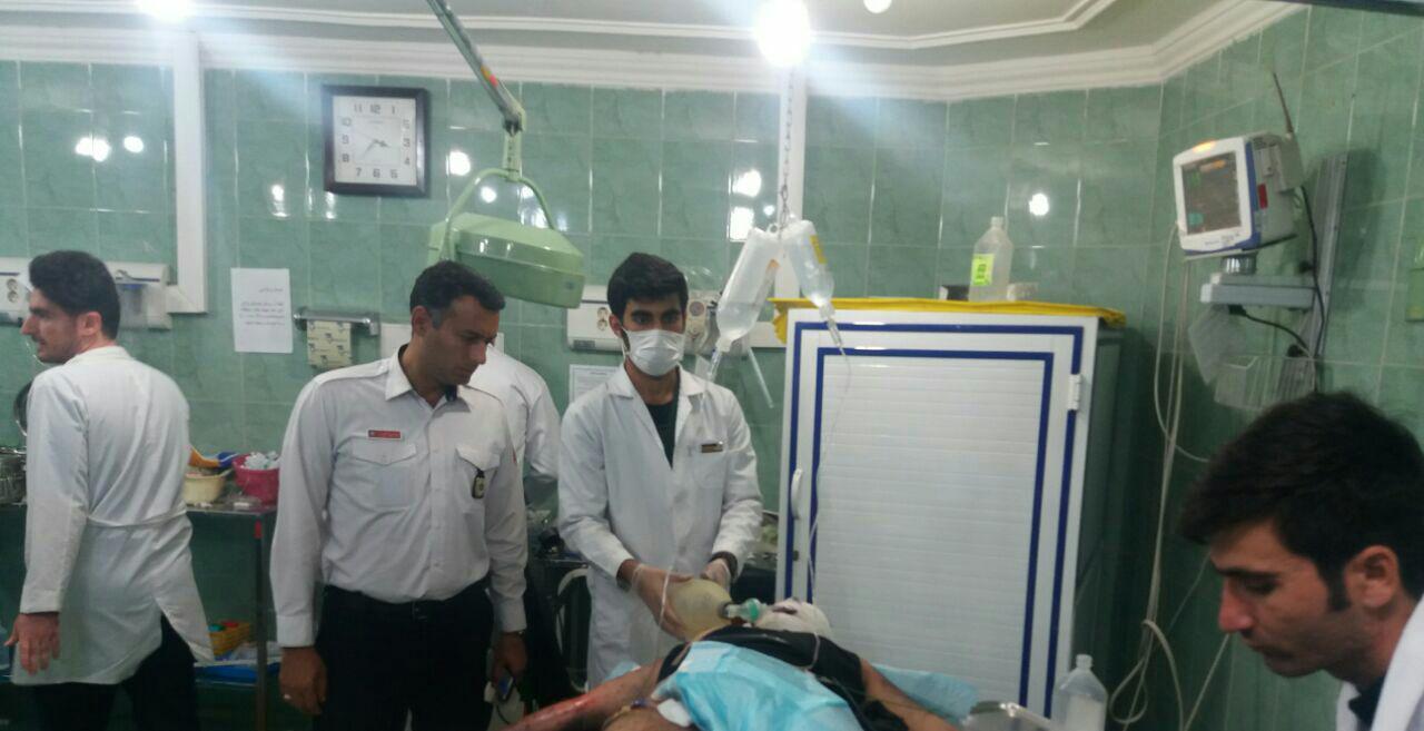 مصدوم شدن 101 نفر در حوادث چهارشنبه آخر امسال در خوزستان