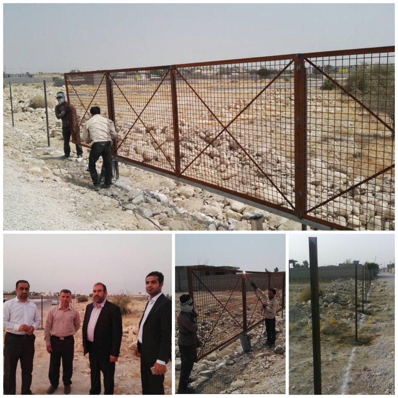 حفاظت از حریم قبرستان تاریخی فال شهرستان مهر