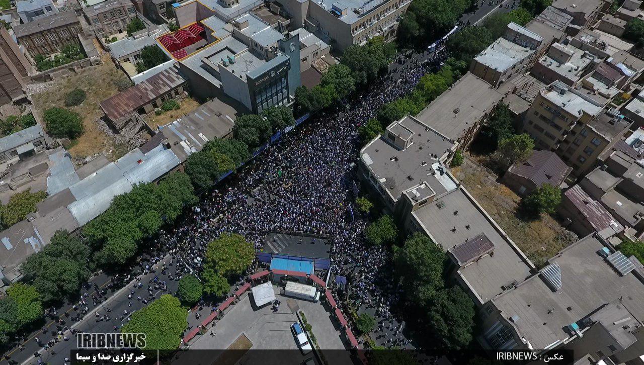 قدردانی از حضور گسترده مردم آذربایجان شرقی در راهپیمایی روز قدس قدردانی از حضور گسترده مردم آذربایجان شرقی در راهپیمایی روز قدس