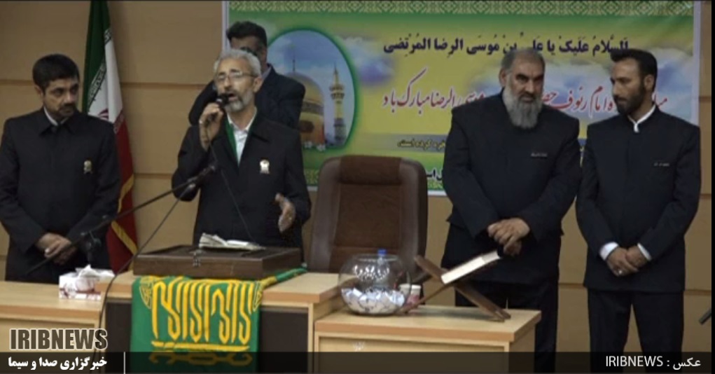 حضورکاروان زیر سایه خورشید در دادگستری استان + فیلم