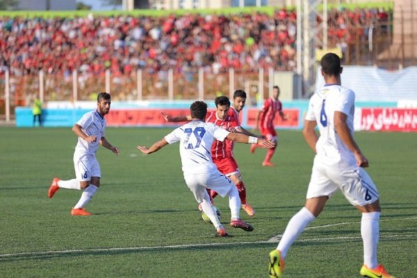 مصاف ملوان با مس کرمان در انزلی