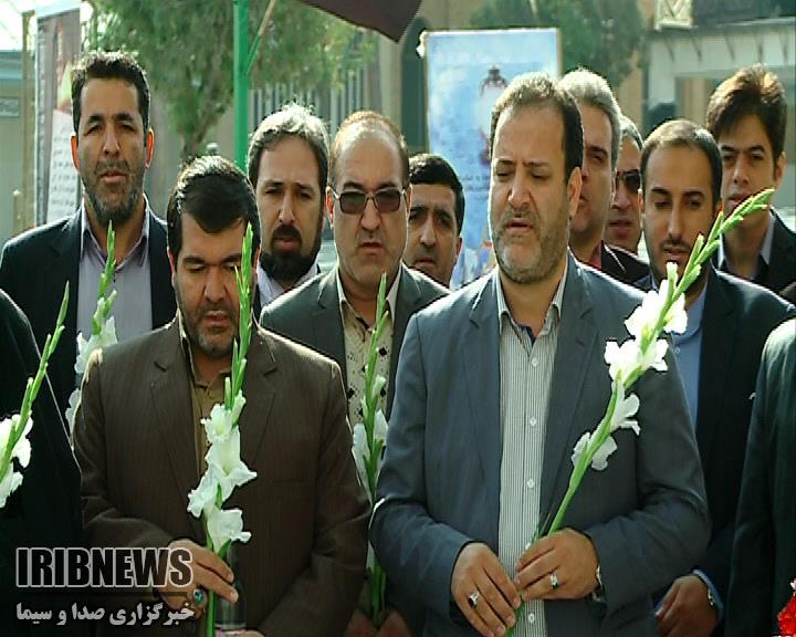 تجدید میثاق مدیران شبکه اترک با آرمان شهیدان