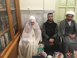 تشرف بانوی گرجستانی به اسلام  در حرم رضوی