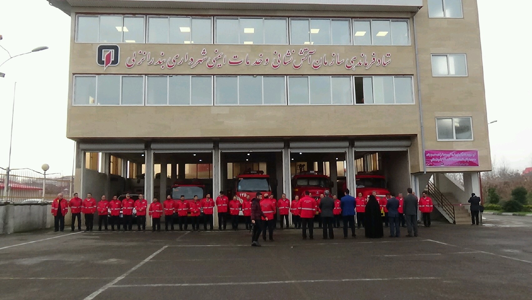 افتتاح  یک طرح عمران شهری