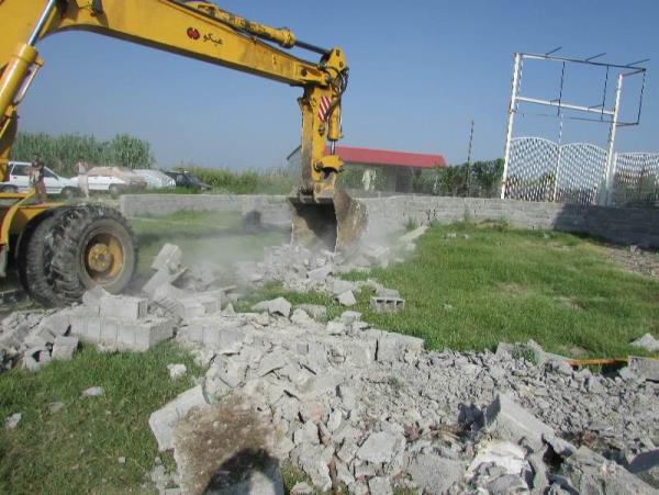 قلع و قمع بیش از 50 تغییر کاربری غیرمجاز در بابل