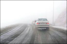 برف و باران در محورهای خراسان رضوی