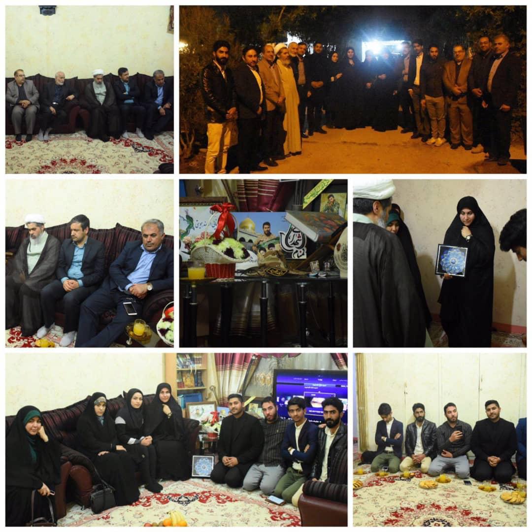 دیدار جمعی از دانشجویان با مادر شهید عارف کائدخورده