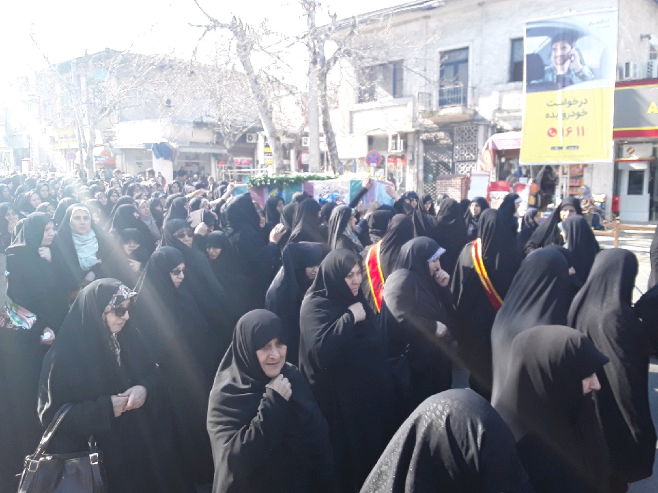 برگزاری مراسم بدرقه و خاکسپاری شهدای گمنام