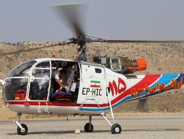 امدادرسانی هوایی به ۴ بیمار اورژانسی