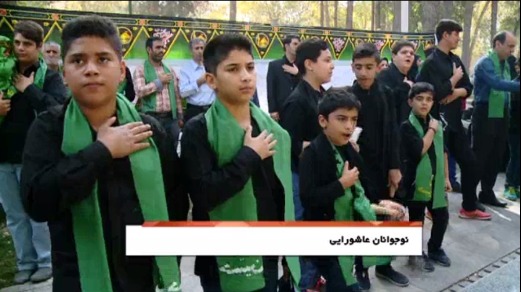 به یاد نوجوان شهید دشت کربلا+گزارش