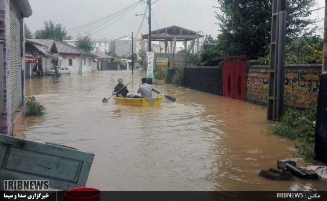 پای سریال تکراری سیل در گیلان