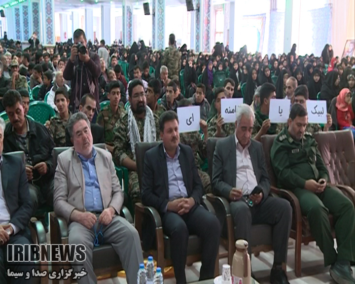 اجتماع بزرگ بسیجیان در کرمان