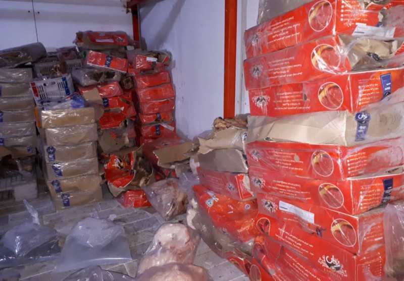 کشف بیش از چهار تن کله پاچه و آلایش فاسد دام در مشهد