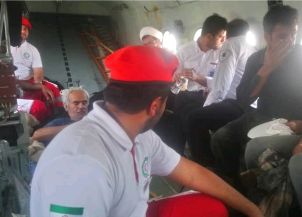 نجات چهار فرد گرفتار شده در سیلاب کویر شهداد