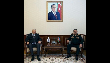 دیدار وزیر دفاع آذربایجان با نماینده ویژه اروپا دیدار وزیر دفاع آذربایجان با نماینده ویژه اروپا