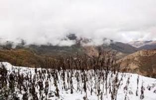 ادامه بارش باران و برف در مازندران