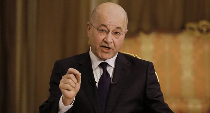 بازگشت رئیس جمهور عراق به بغداد بازگشت رئیس جمهور عراق به بغداد