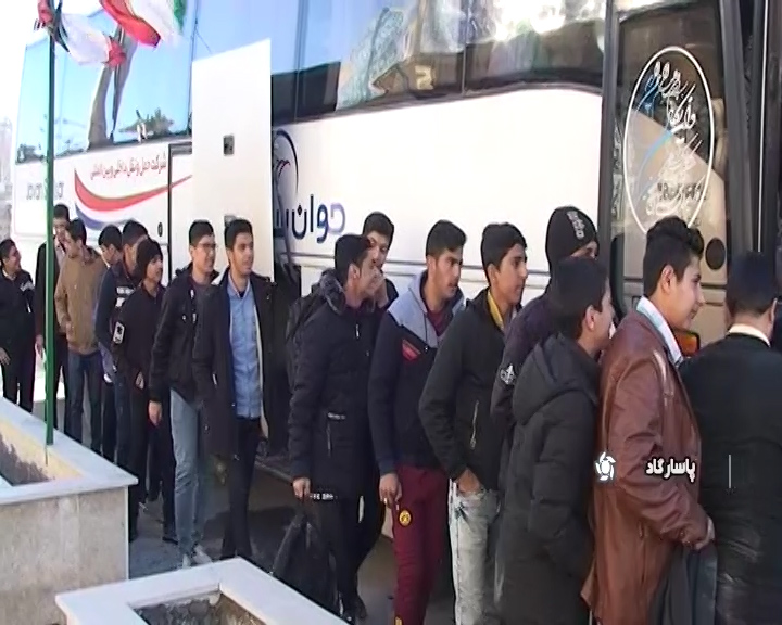 اعزام دانش آموزان پاسارگادی به سرزمین نور