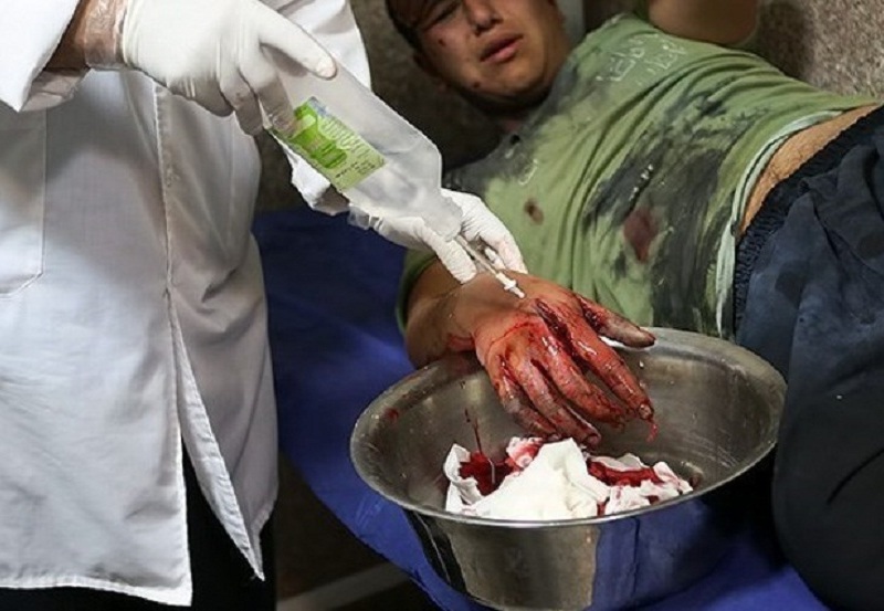 مصدومیت یازده نفردر حوادث چهارشنبه آخر سال در مشهد