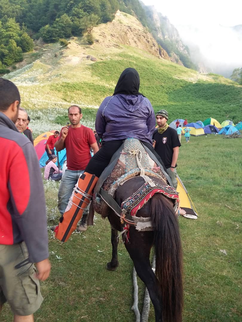 امداد رسانی به کوهنورد اصفهانی در آستارا