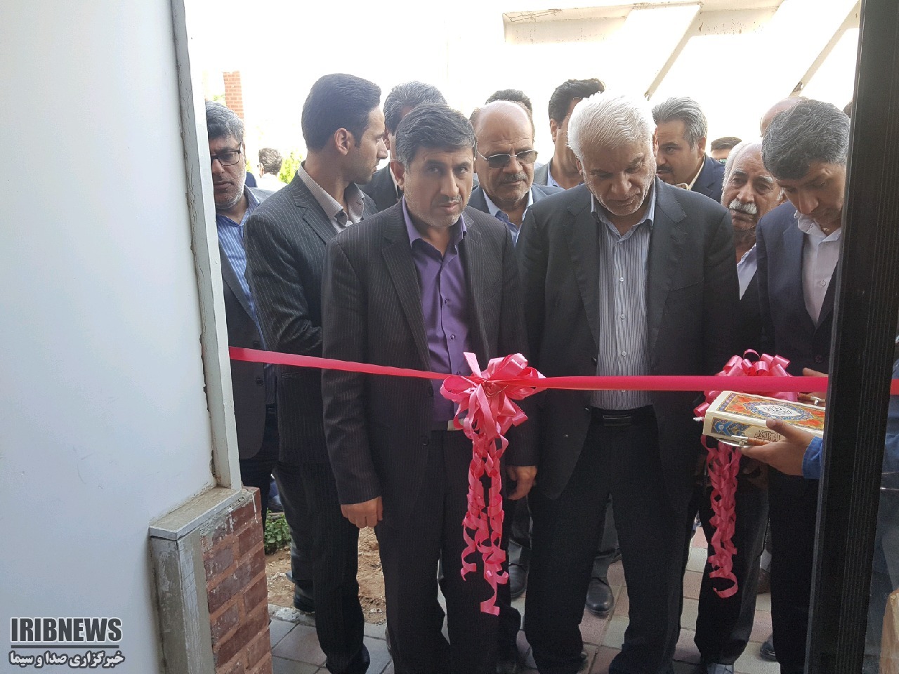 افتتاح مرکز خرید و ذخیره سازی گندم نظرآباد