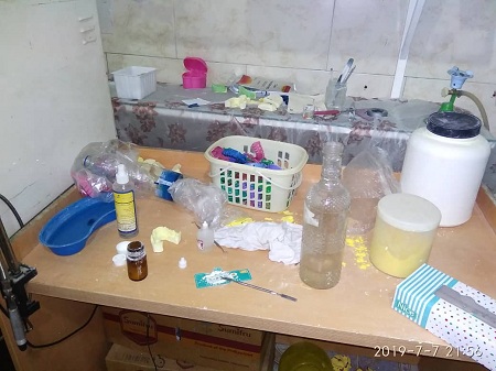 پلمب یک واحد دندانسازی متخلف در آبیک