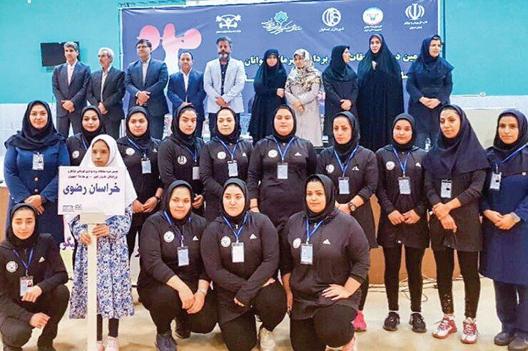 خراسان رضوی ،صاحب ۱۵ مدال در دومین دوره مسابقات قهرمانی وزنه برداری بانوان کشور