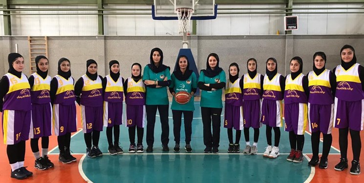صعود گیلان به مرحله نهایی رقابت های مینی بسکتبال دختران کشور