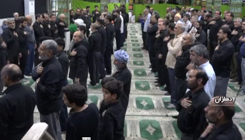 عزاداری عاشقان اباعبدالله الحسین (ع) در جای جای استان