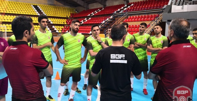 آغاز تمرینات تیم فوتسال گیتی پسند