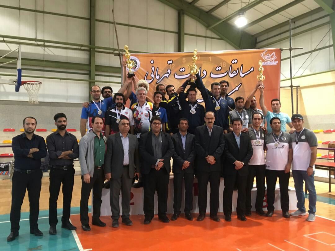 دارتر‌های سپاهان اصفهان قهرمان کشور شدند