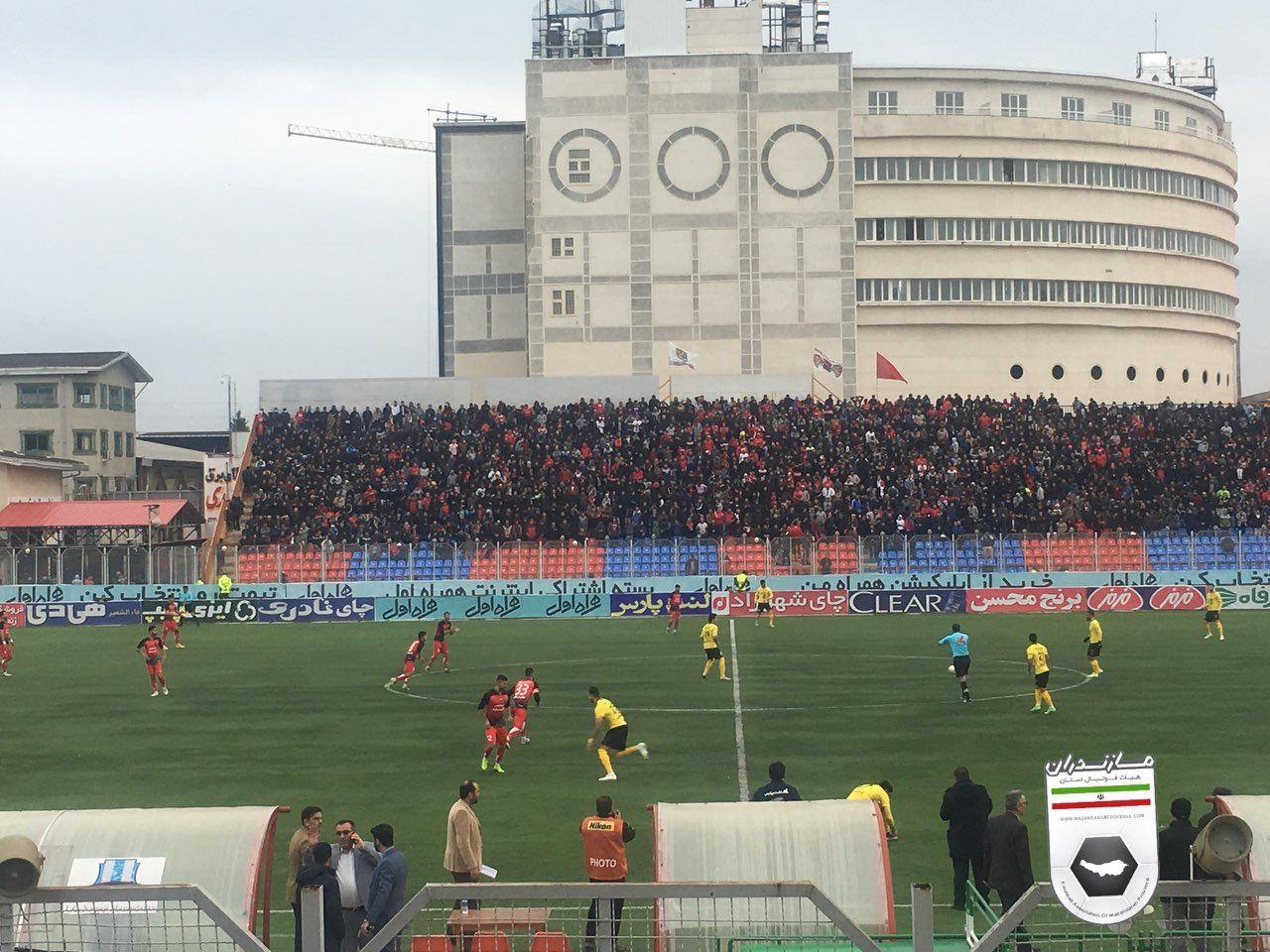 گزارش زنده؛ نساجی 0- سپاهان 1