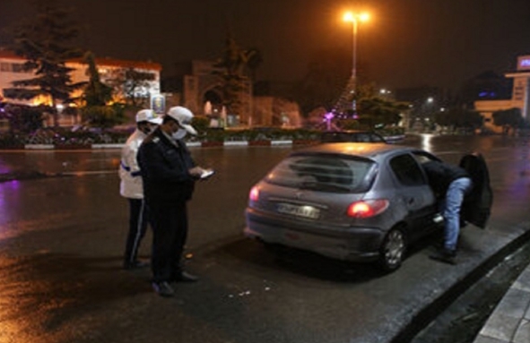 جریمه بیش از ۵۱۲ هزار خودرو در طرح محدودیت شبانه