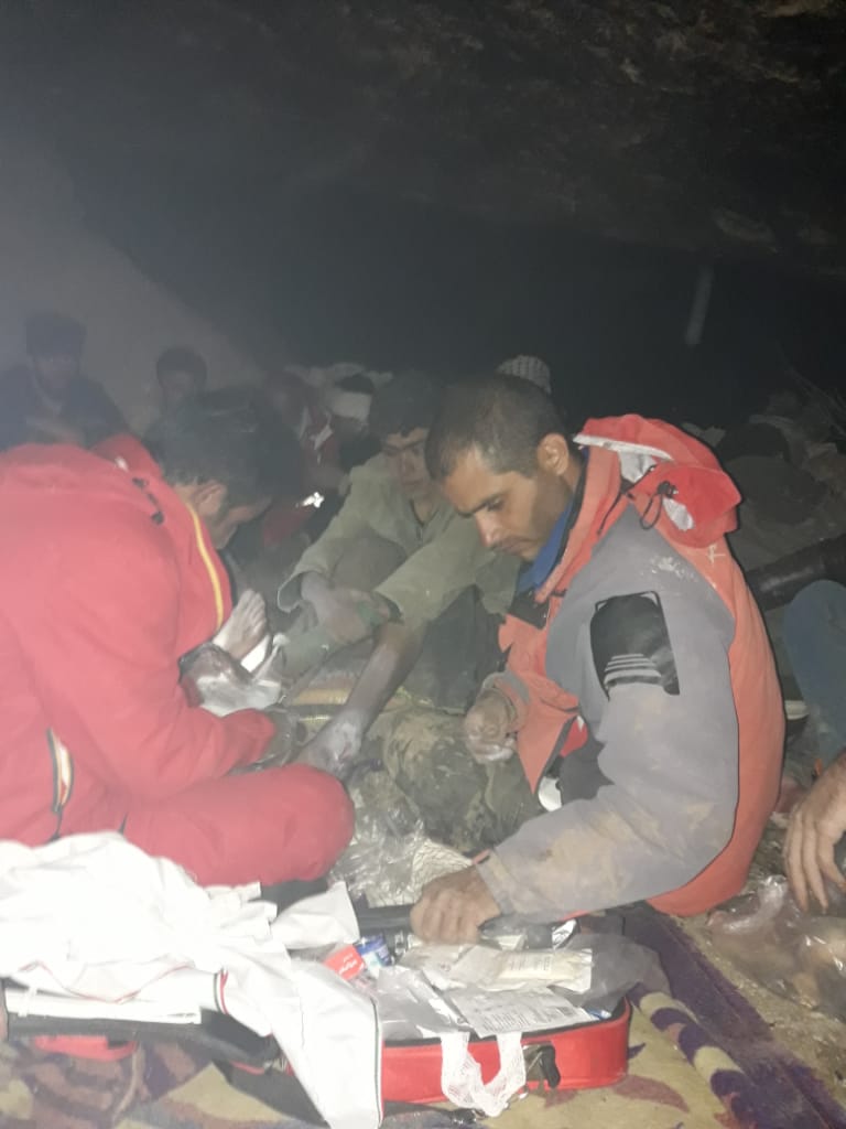 نجات 2 تیم کوهنوردی در ارتفاعات باغملک نجات 2 تیم کوهنوردی در ارتفاعات باغملک