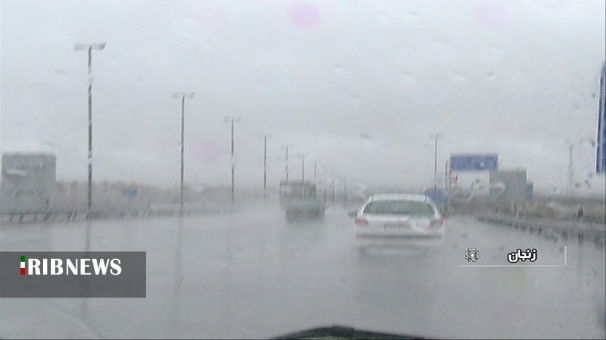 لغزندگی جاده های استان زنجان