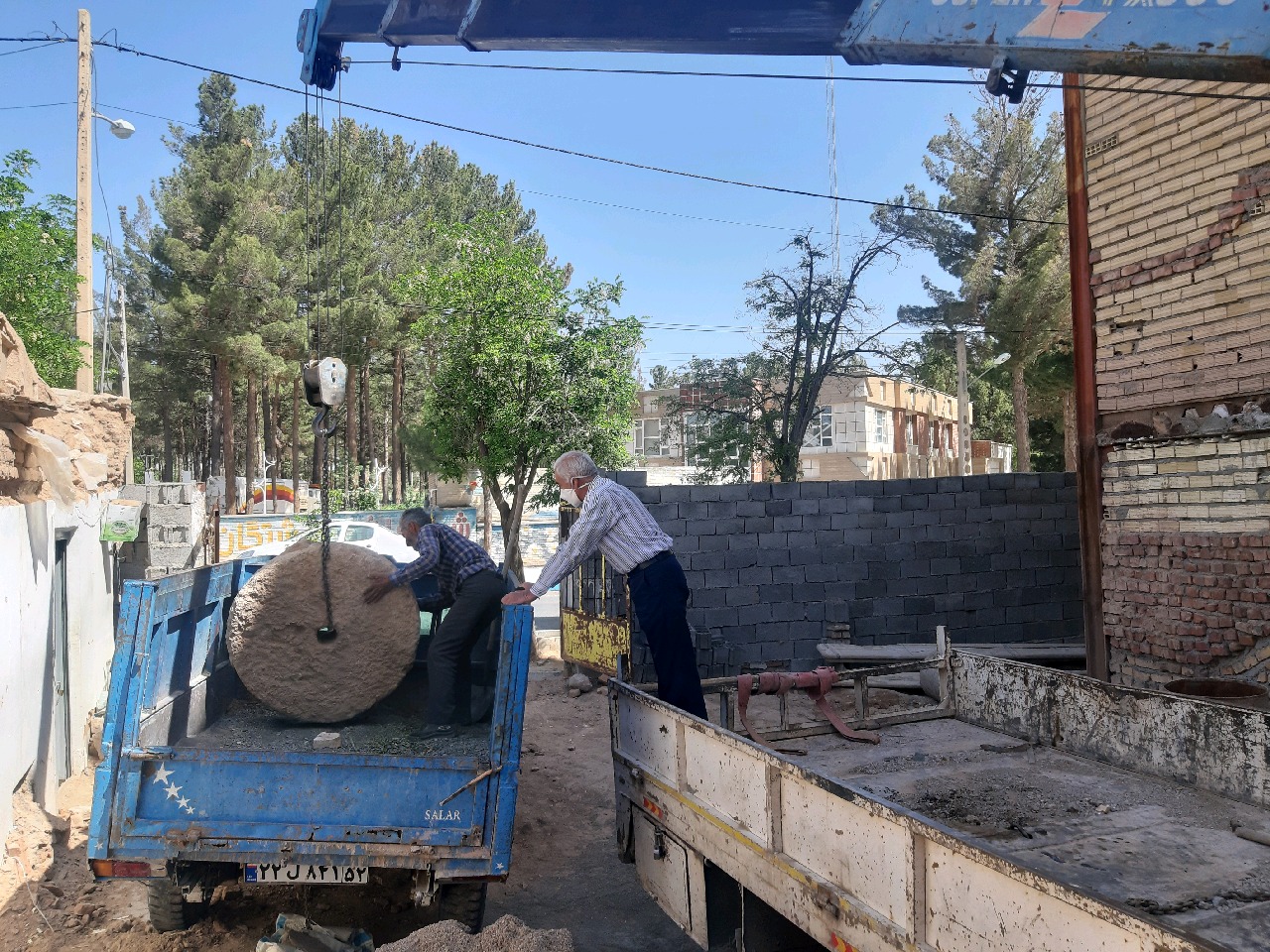 احیای آسیاب روستای شواکند با اهدای دو سنگ آسباد احیای آسیاب روستای شواکند با اهدای دو سنگ آسباد