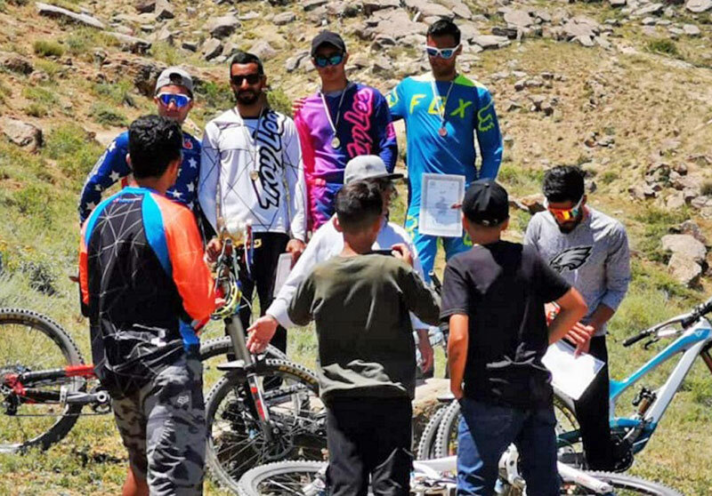 رکابزن قزوینی، قهرمان مسابقات آزاد دانهیل جام نگین ایران