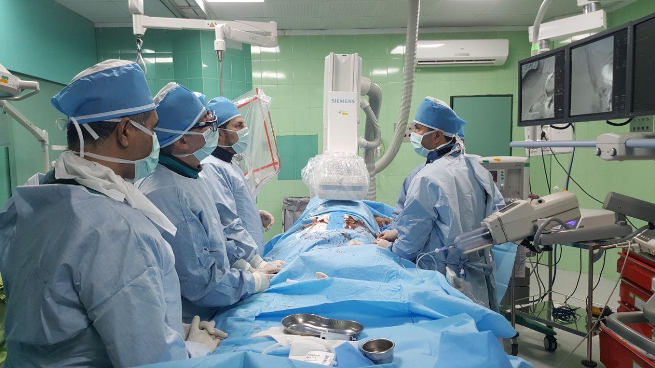 انجام پیشرفتهترین عمل ترمیم آنوریسم آئورت شکمی در بابل