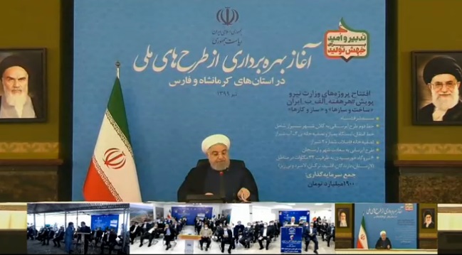 افتتاح ۱۰ طرح در استان‌های فارس و کرمانشاه