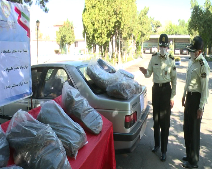 كشف 483 كيلو مواد مخدر  در چهارمحال و بختياري+ فیلم