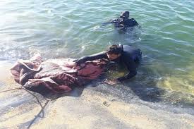 سد الغدیر جسد جوان ساوجی را پس داد