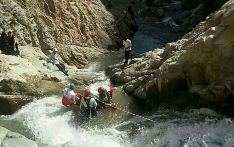 نجات شهروند نیشابوری از ارتفاعات روستای رود