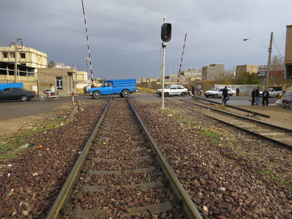  خط دوم جدیدالاحداث راه آهن آبیک مسدود شد