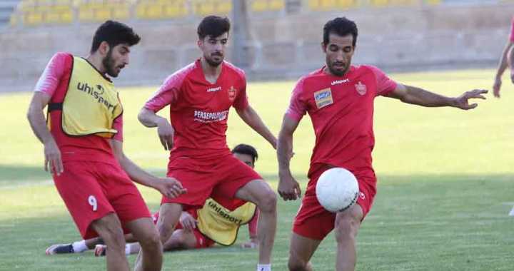 زمان تمرینات پرسپولیس تا دربی