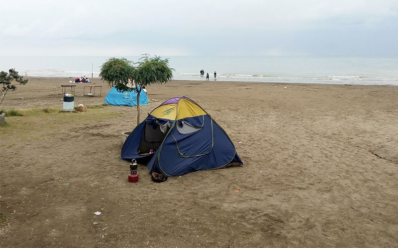 ممنوع بودن نصب چادر در بوستانها و ساحل بوشهر ممنوع بودن نصب چادر در بوستانها و ساحل بوشهر