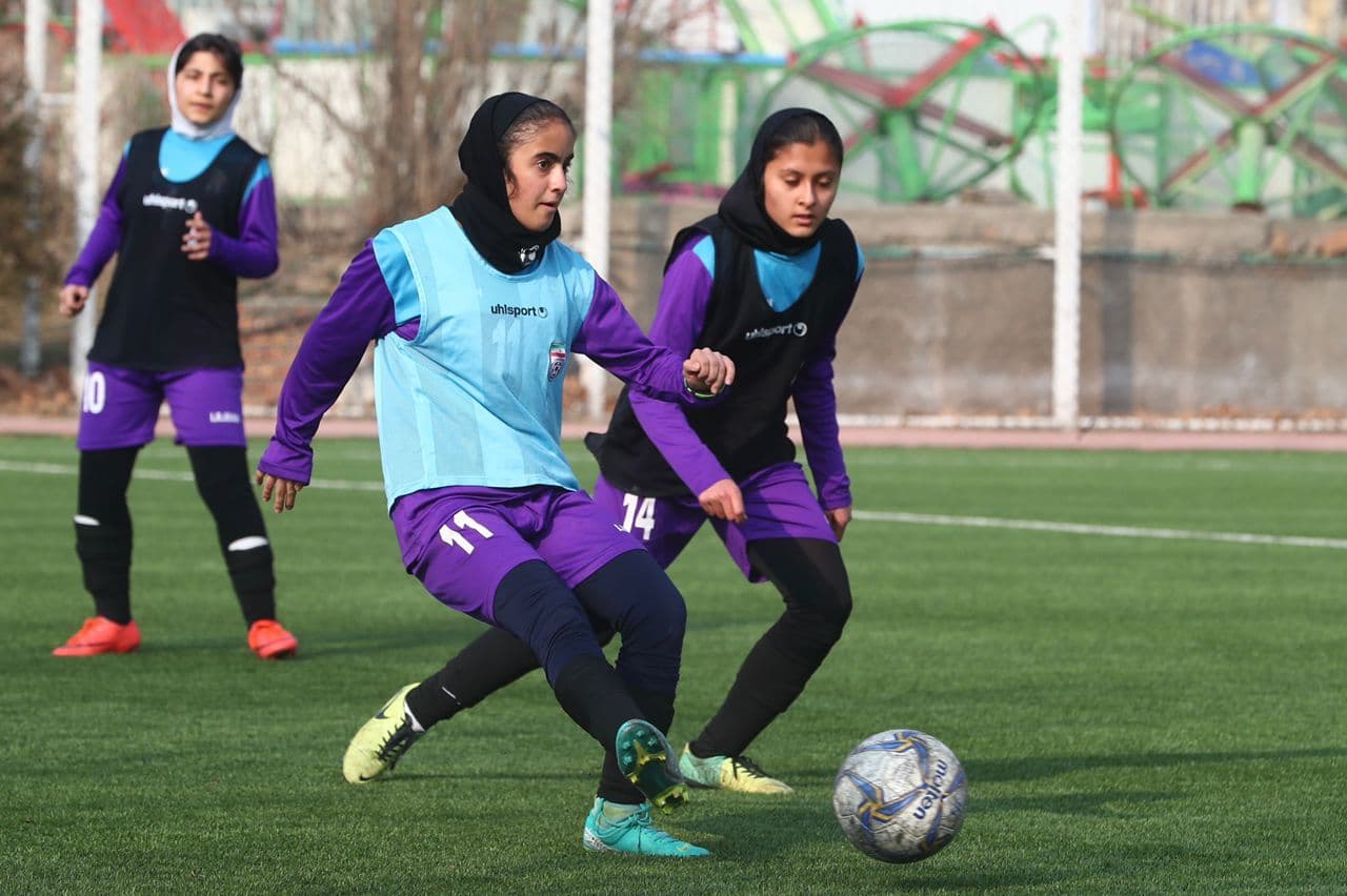 اردوی تیم فوتبال کافا با ۳۰ بازیکن دختر