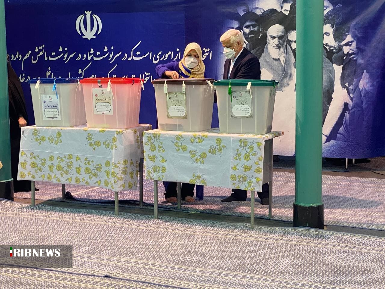 حضور مقامات لشکری و کشوری در انتخابات ۱۴۰۰ حضور مقامات لشکری و کشوری در انتخابات ۱۴۰۰